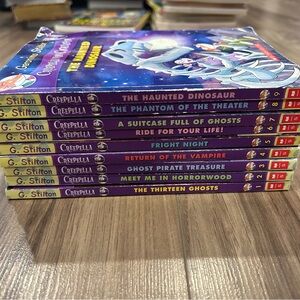 Geronimo Stilton Creepella von Cacklefur Book Series 1-9